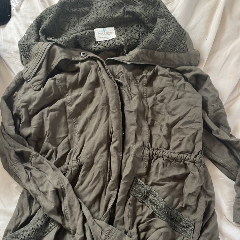 Jade and ivory jacket